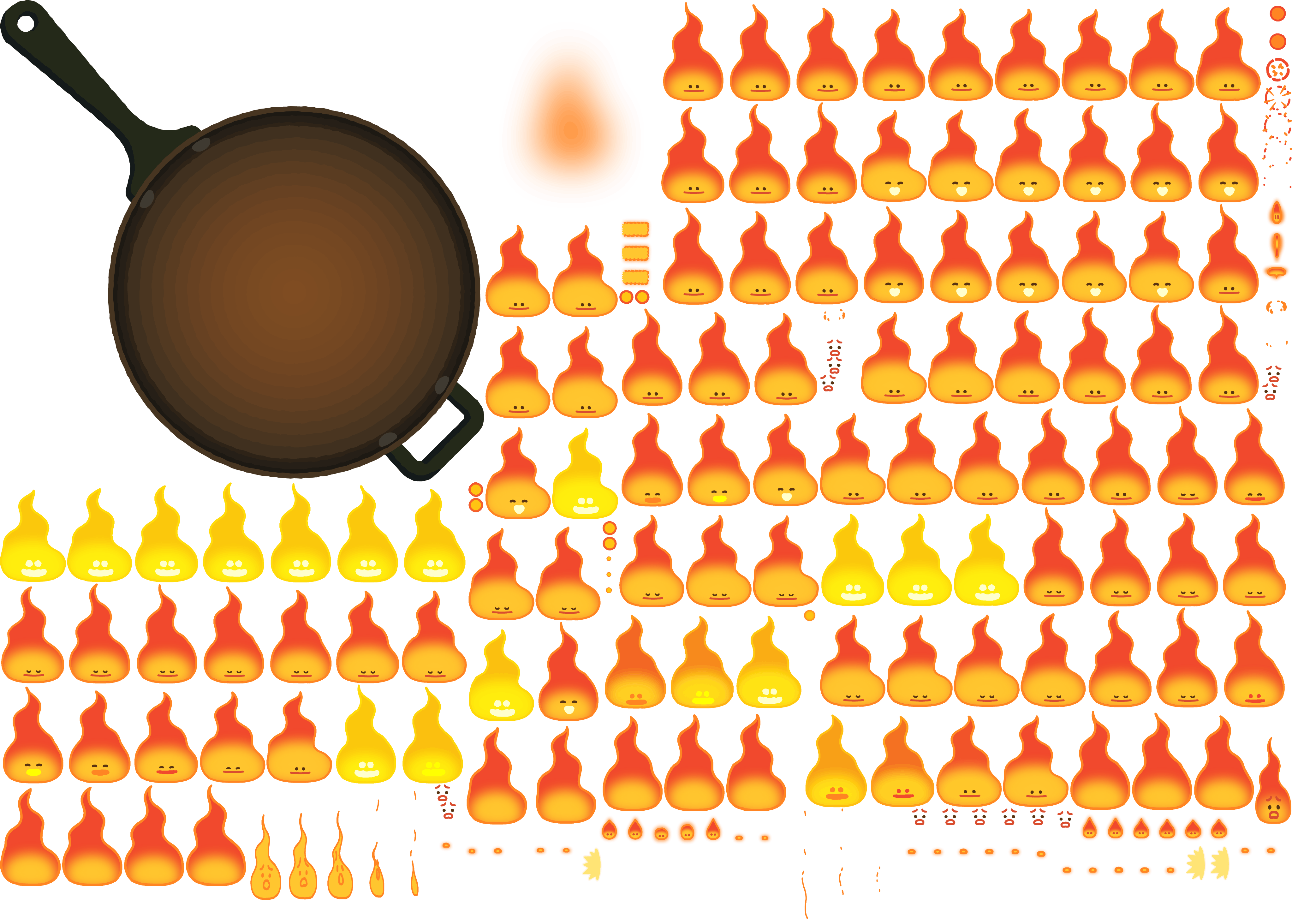 Google Doodles - Fire