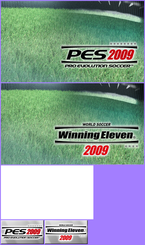 Pro Evolution Soccer 2009 / World Soccer: Winning Eleven 2009 - Game Banner & Icon