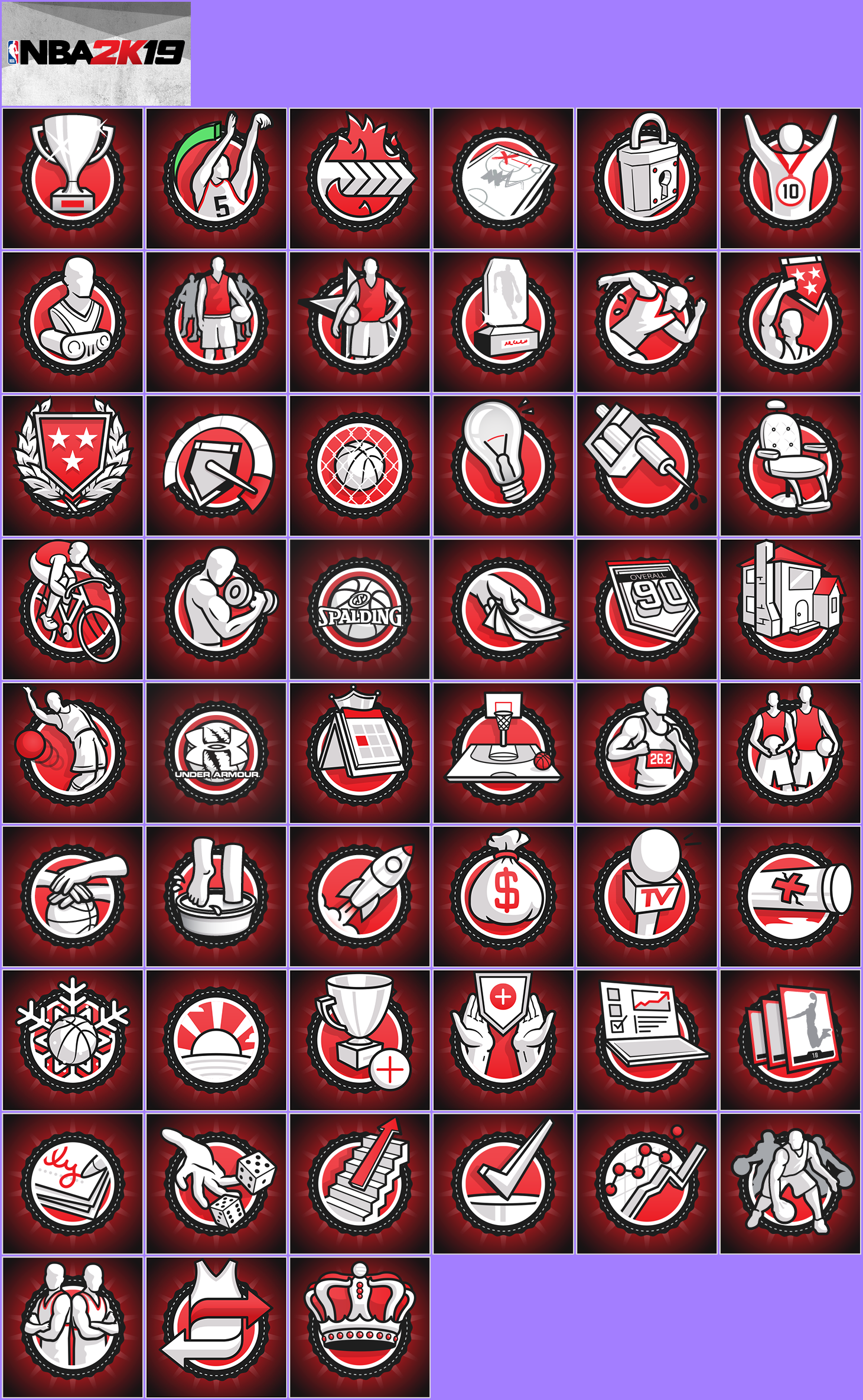 Trophy Banner & Icons