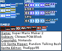 POW Block (Chinese, Various SMB-Style)