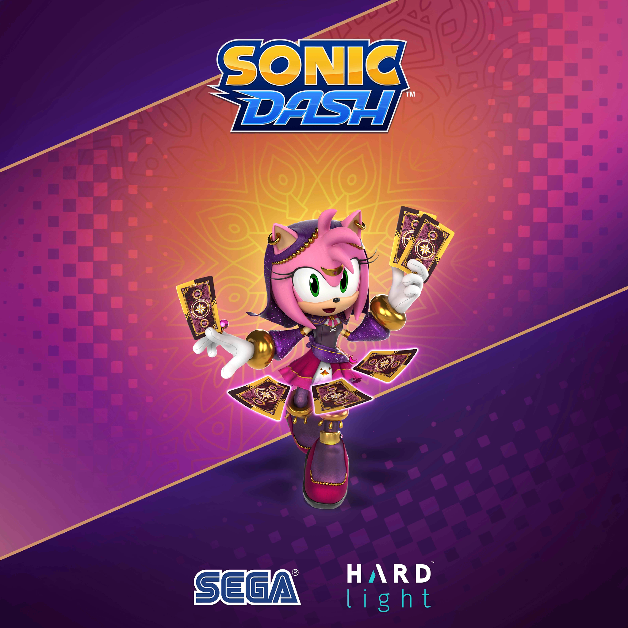 Sonic Dash - Splash Screen (Fortune Teller Amy)