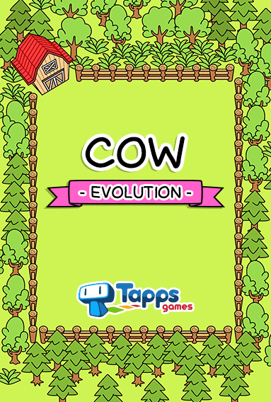 Cow Evolution: Idle Merge Game - Splash Screen