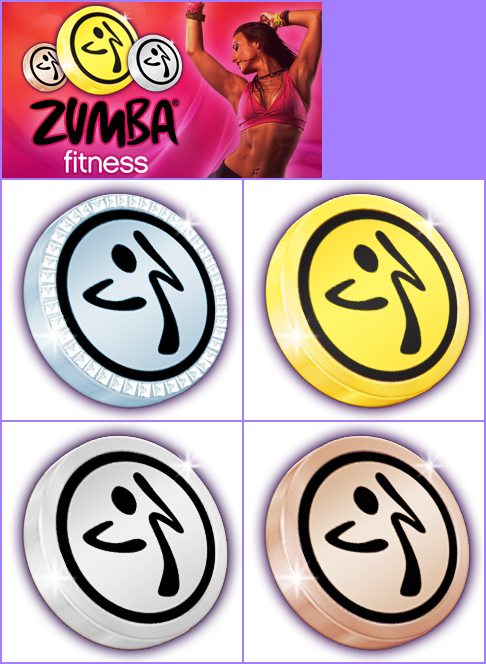 Zumba Fitness - Trophy Banner & Icons