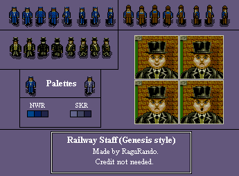 Sir Topham Hatt and Other Staff (Genesis, Expanded)