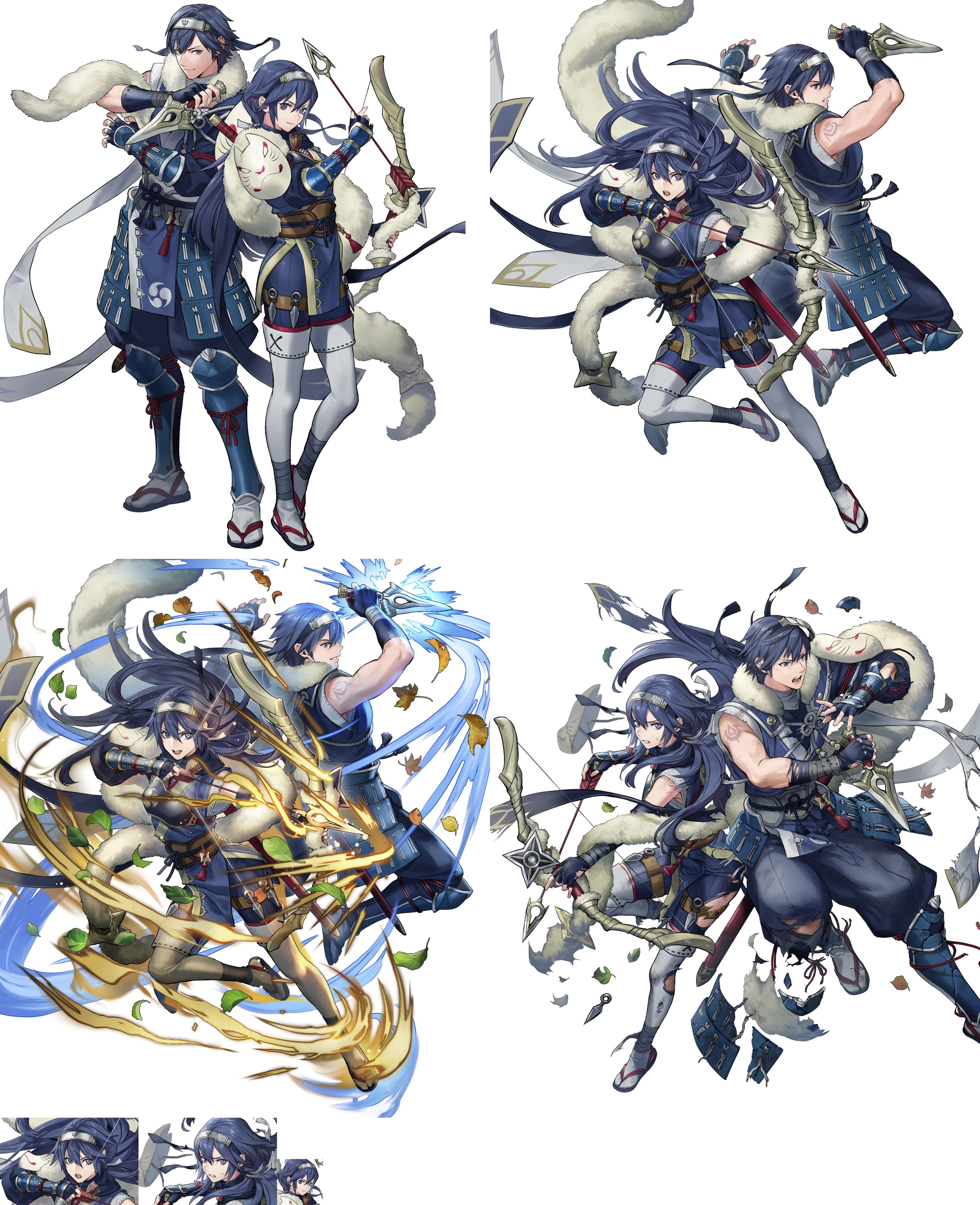 Lucina & Chrom (Family Ninja Class)