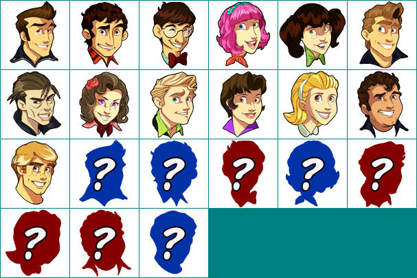 Grease - Characters Icons