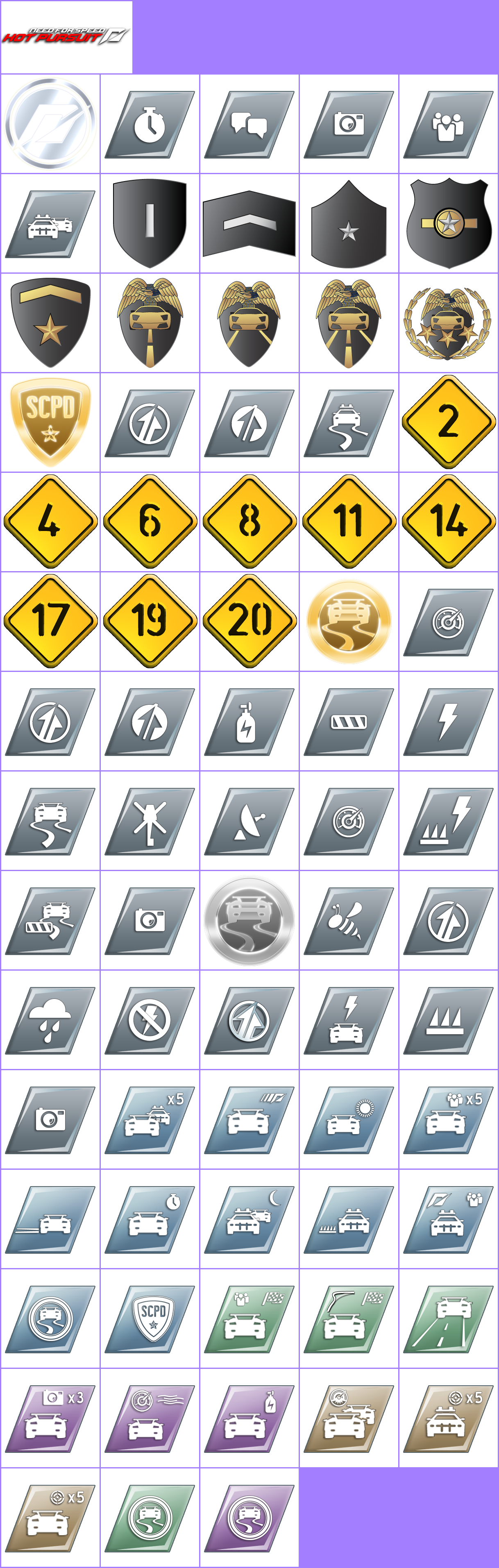 Trophy Banner & Icons