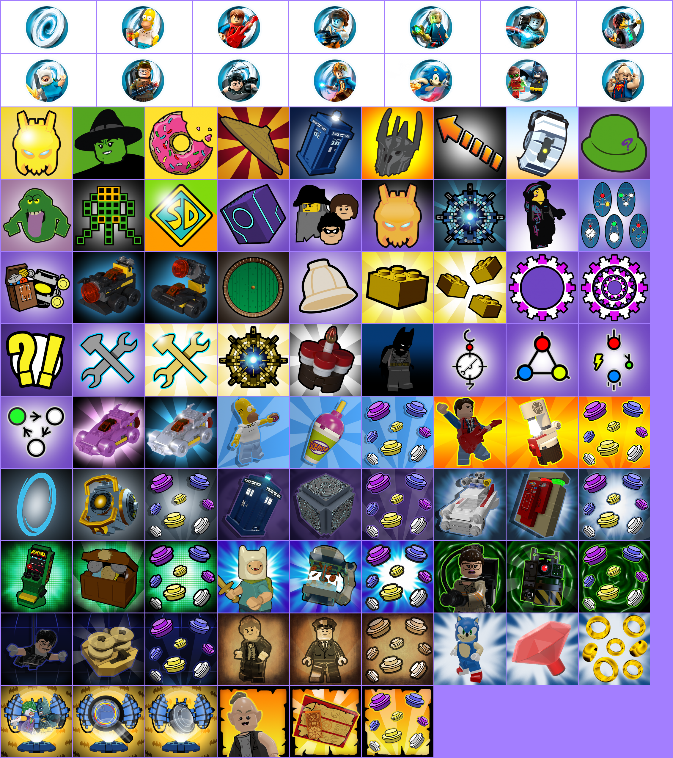 Trophy Banners & Icons