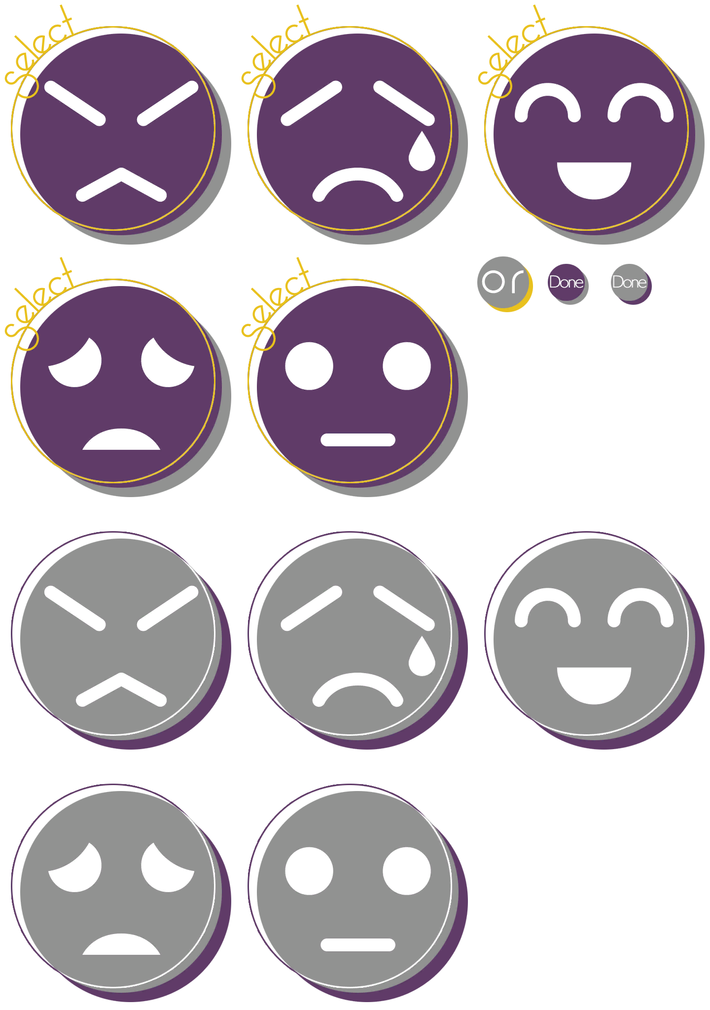 Reaction Buttons