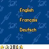 Language Select Screen (EU)