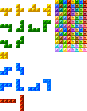 Block Tiles (and Level 0 Tetriminos)