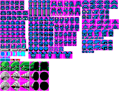 The Krion Conquest / Magical Doropie Customs - Krion/Akudama Army (Mega Man 8-bit Deathmatch-Style)