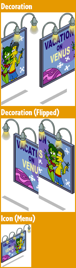 Vacation to Venus Sign