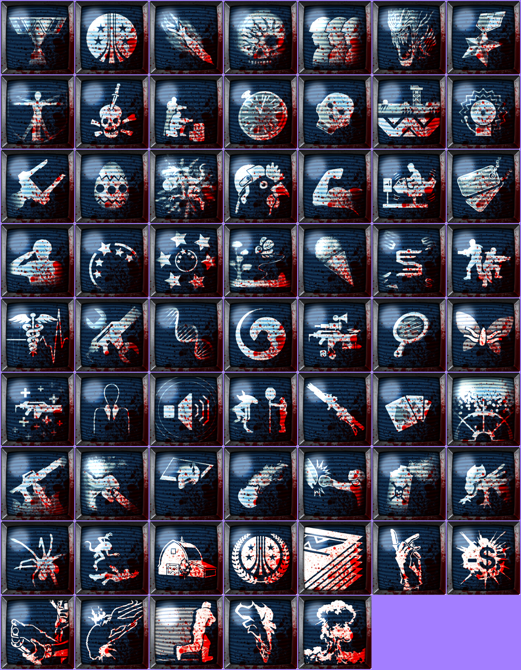 Aliens: Colonial Marines - Trophy Icons