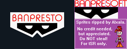 Banpresto Startup Screen & Logo Elements