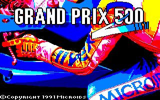 Grand Prix 500 2 - Loading Screen