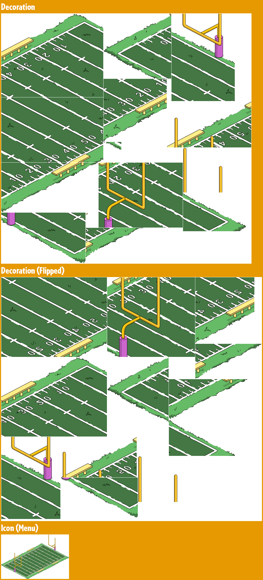 The Simpsons: Tapped Out - Football Field