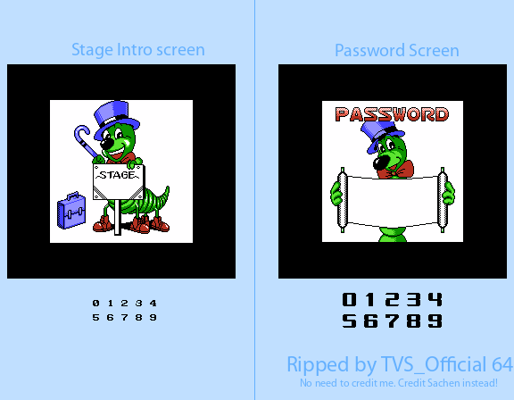 Stage & Password Screens