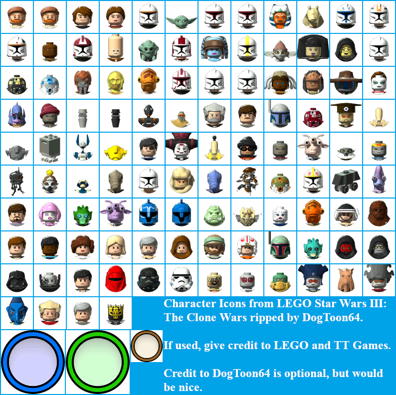 Character Icons