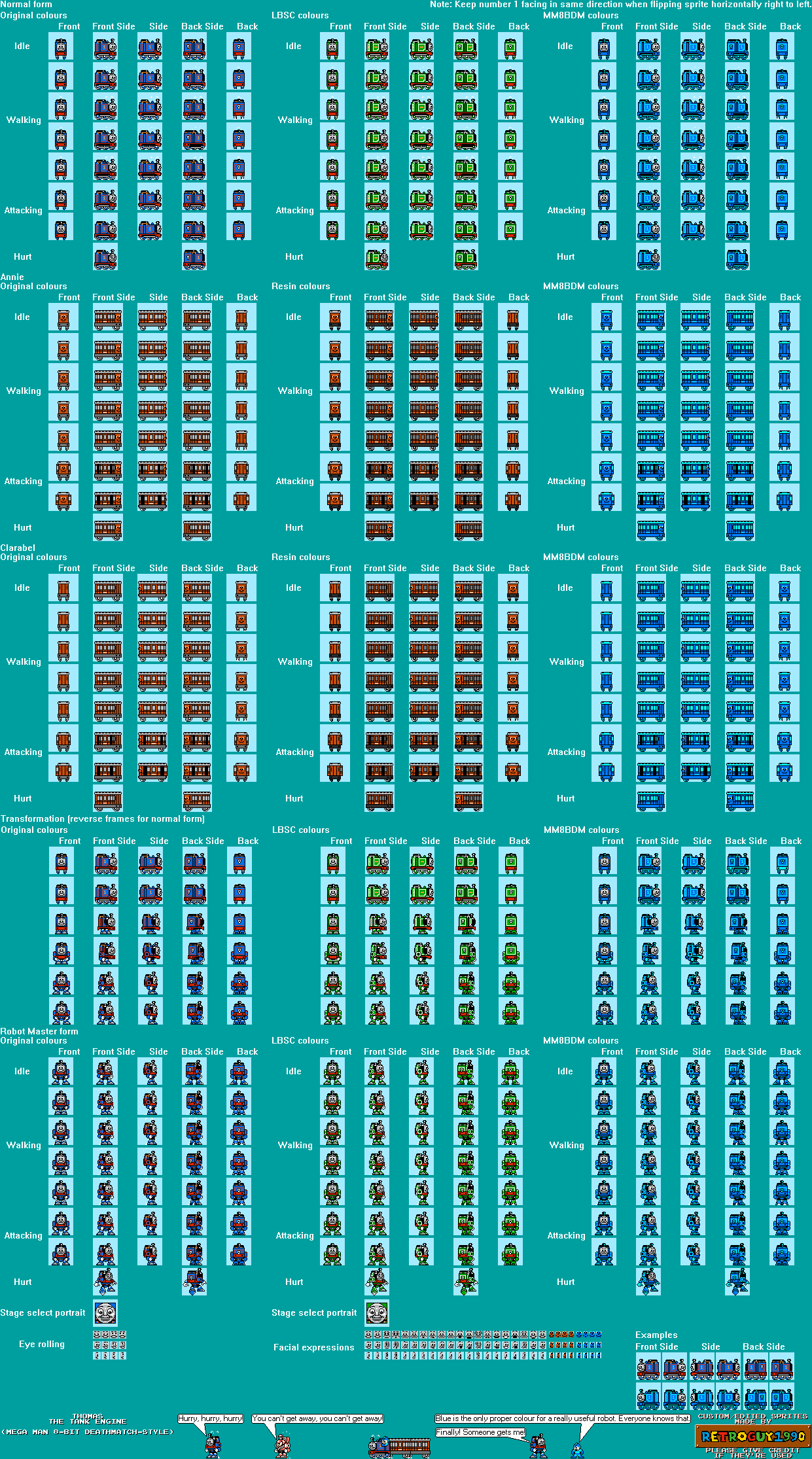 Thomas (Mega Man 8-bit Deathmatch-Style)