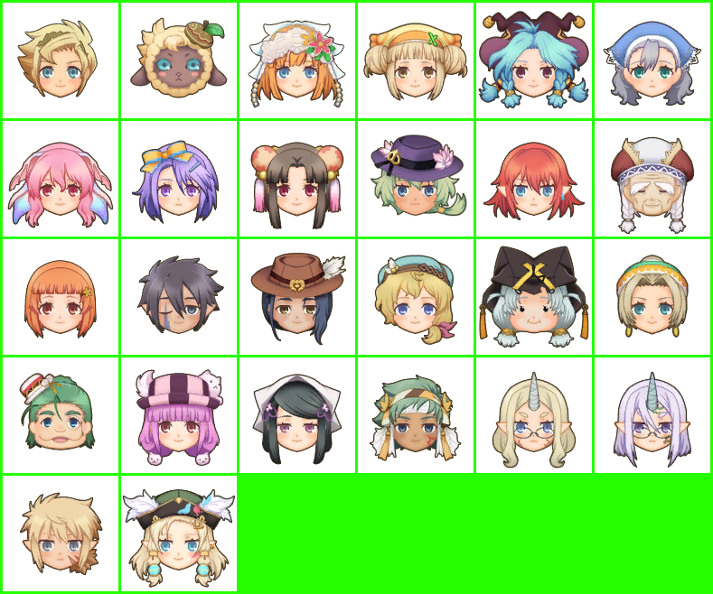 Character Icons