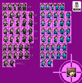 Makoto Naegi (Mega Man 8-bit Deathmatch-Style)