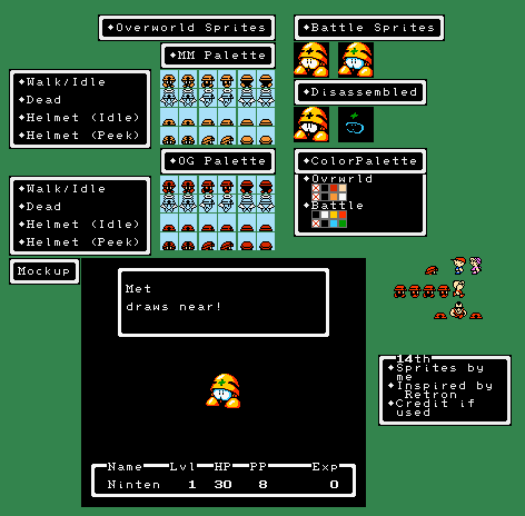 Met (Mother 1/Earthbound Beginnings Style)