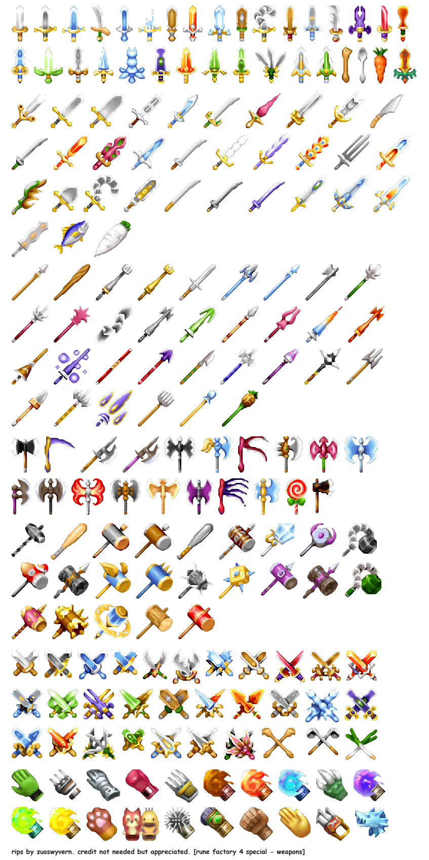 Weapons