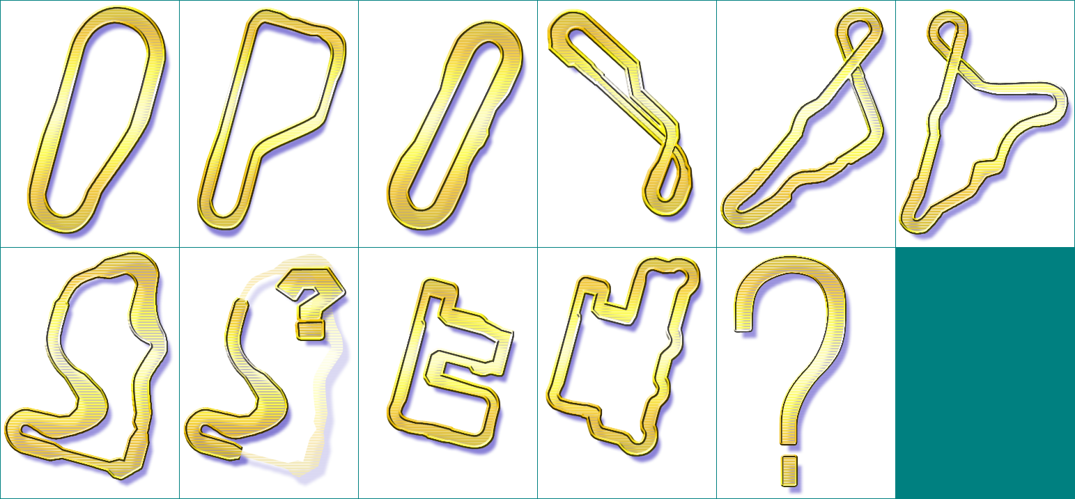 Course Maps (Time Attack)