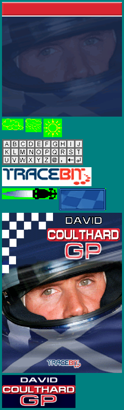 David Coulthard GP - Title Screen & Menu