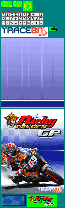 Nicky Hayden GP - Title Screen & Menu