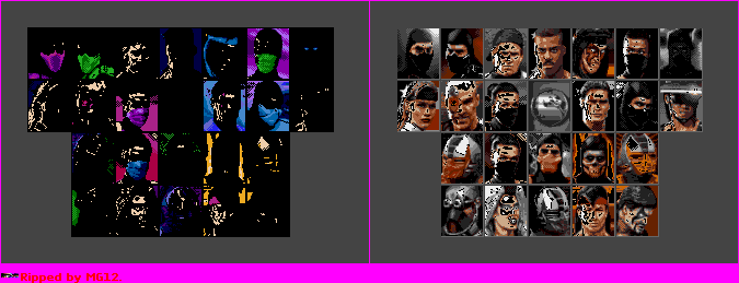 Ultimate Mortal Kombat 3 - Fighter Select