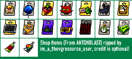 Shop Items