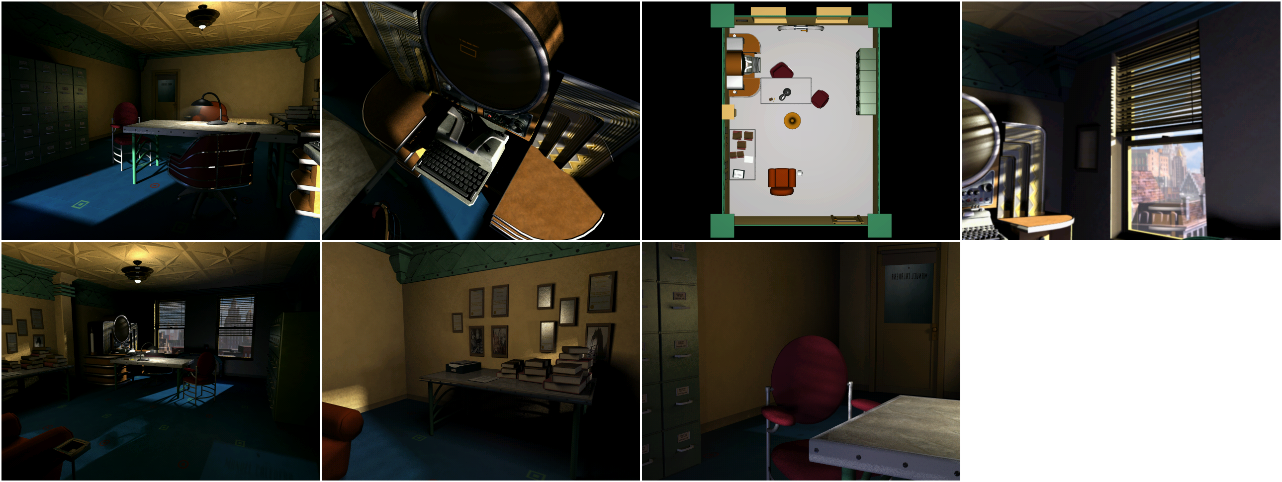 Grim Fandango - Manny's Office