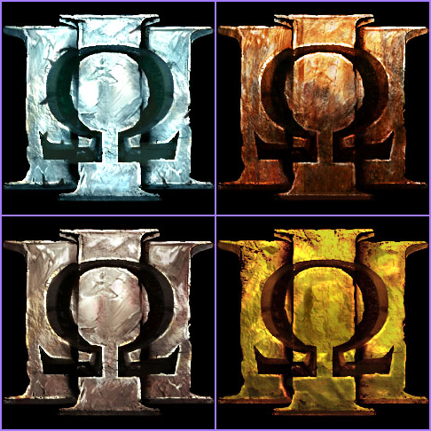 God of War III - Trophy Icons