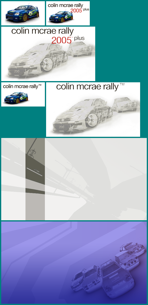 Colin McRae Rally 2005 plus / Colin McRae Rally - Game Banner & Icons