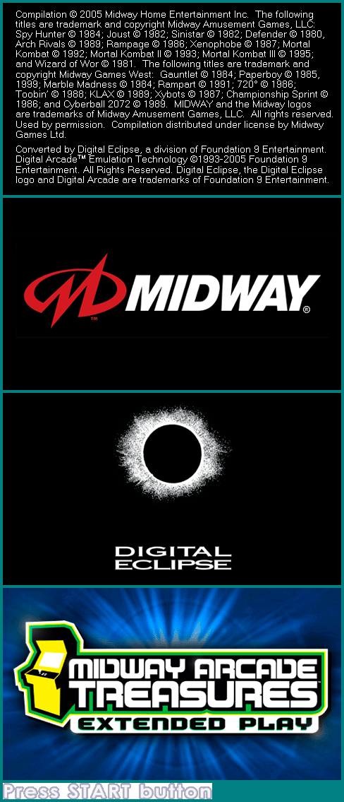 Company Logos & Title Screen