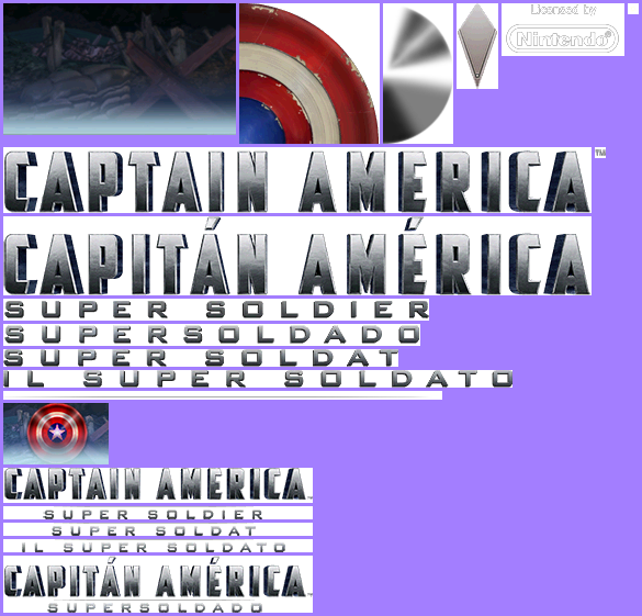 Captain America: Super Soldier - Wii Menu Banner & Icon