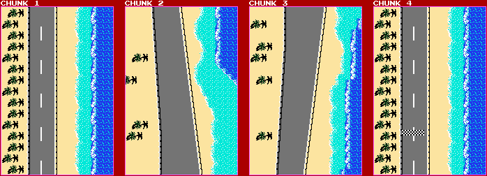 Road Fighter (JPN) - Course 3