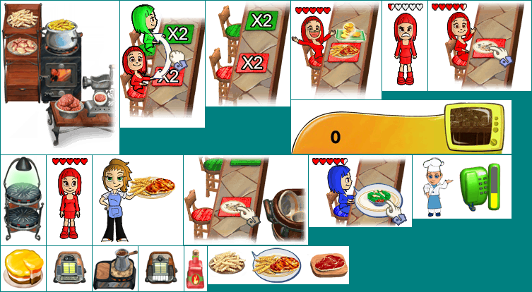 Cooking Dash 2: Dinertown Studios - Help Images