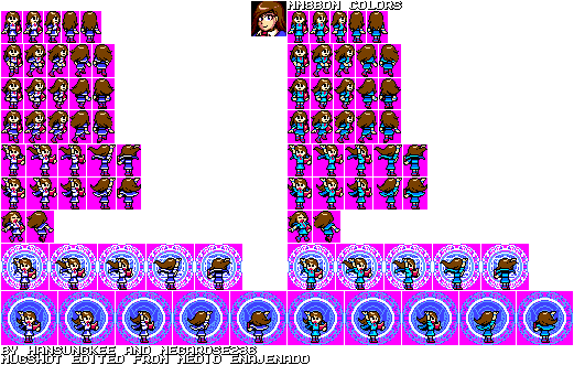 Charlotte Aulin (Mega Man 8-bit Deathmatch-Style)