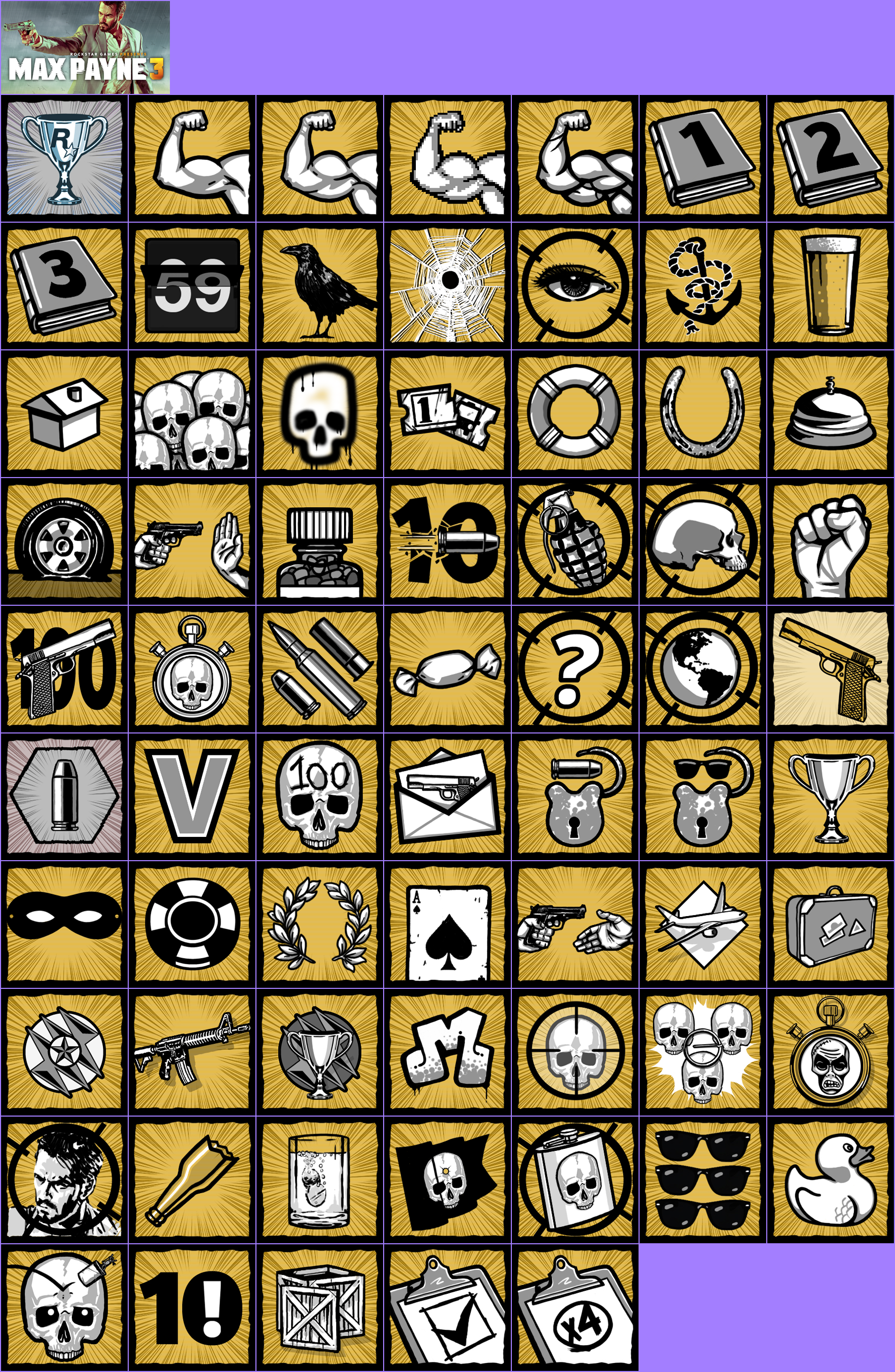 Trophy Banner & Icons