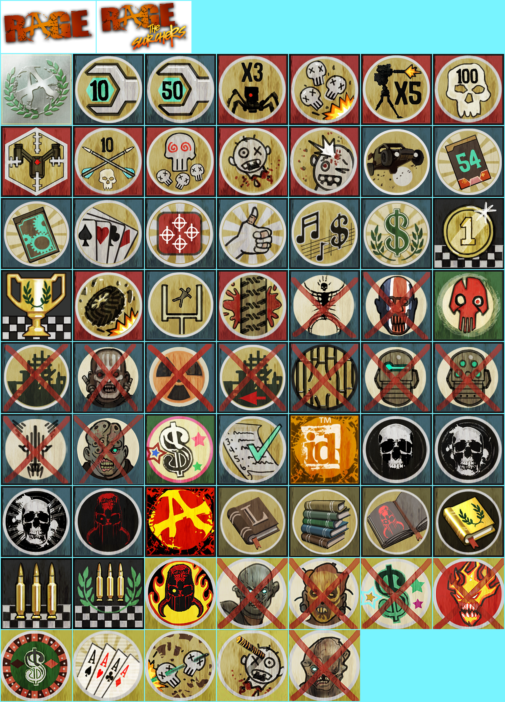 Trophy Banners & Icons