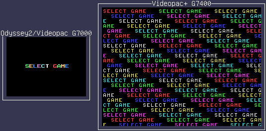 Select Game Screen