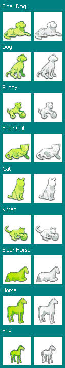 Pet Age Icons