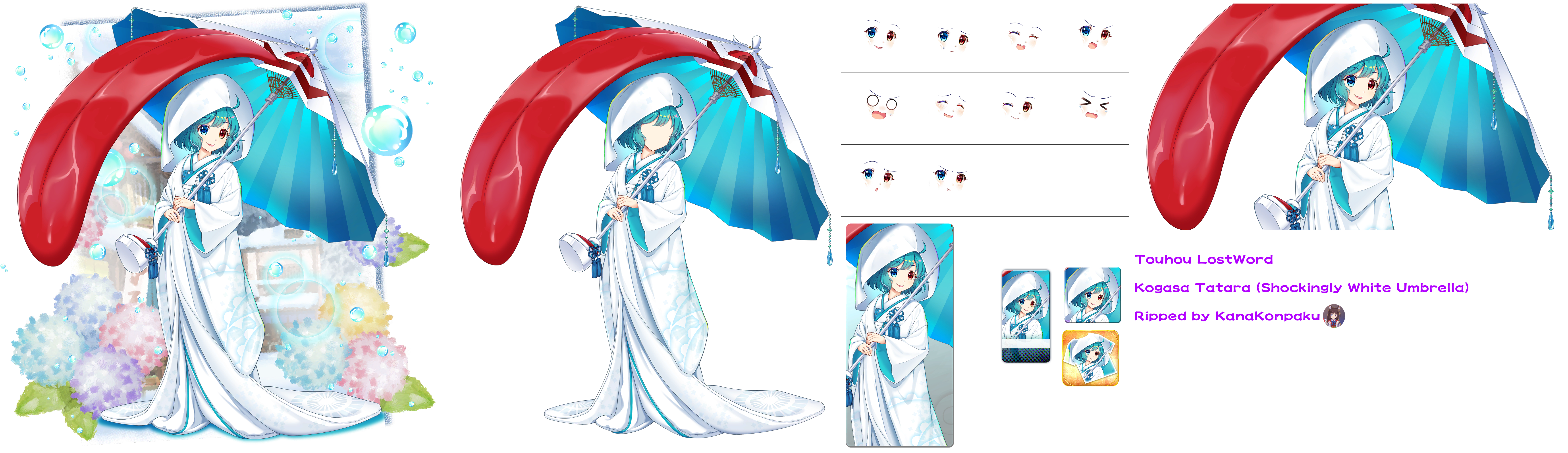 Kogasa Tatara (Shockingly White Umbrella)