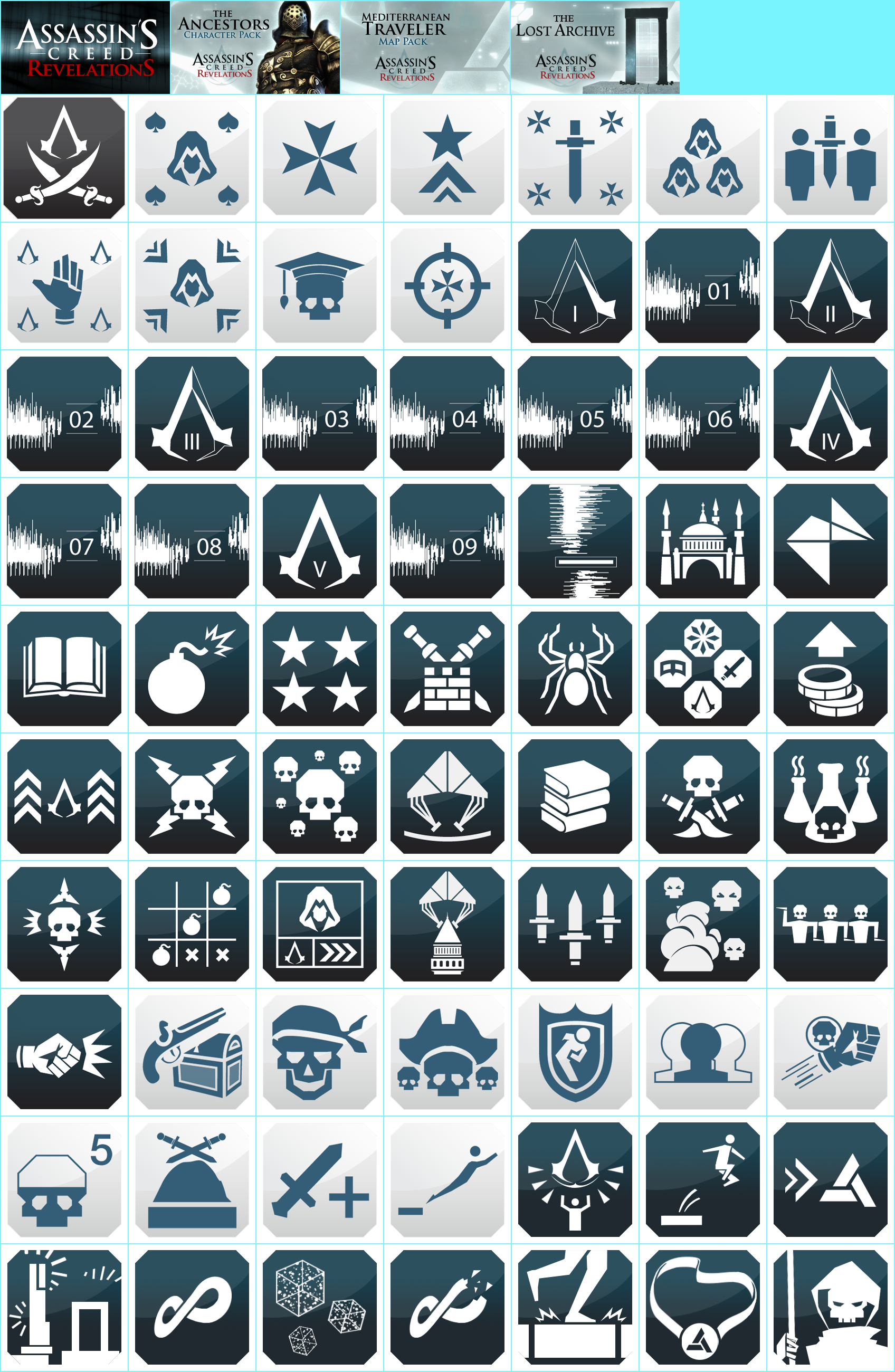 Trophy Banners & Icons