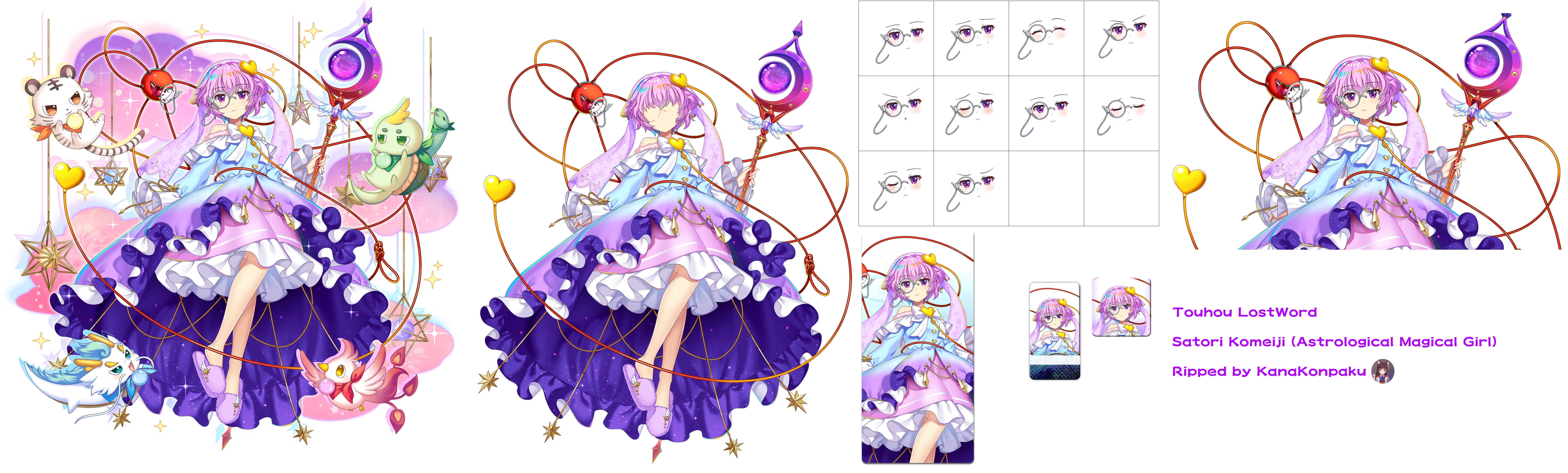 Satori Komeiji (Astrological Magical Girl)