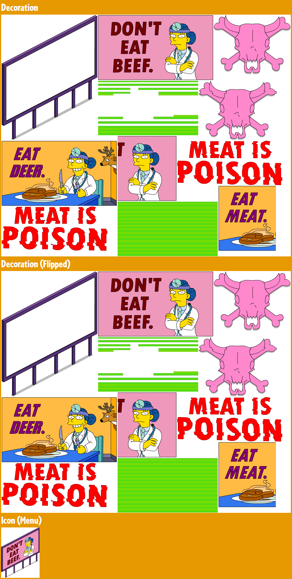 Meat Propaganda Billboard