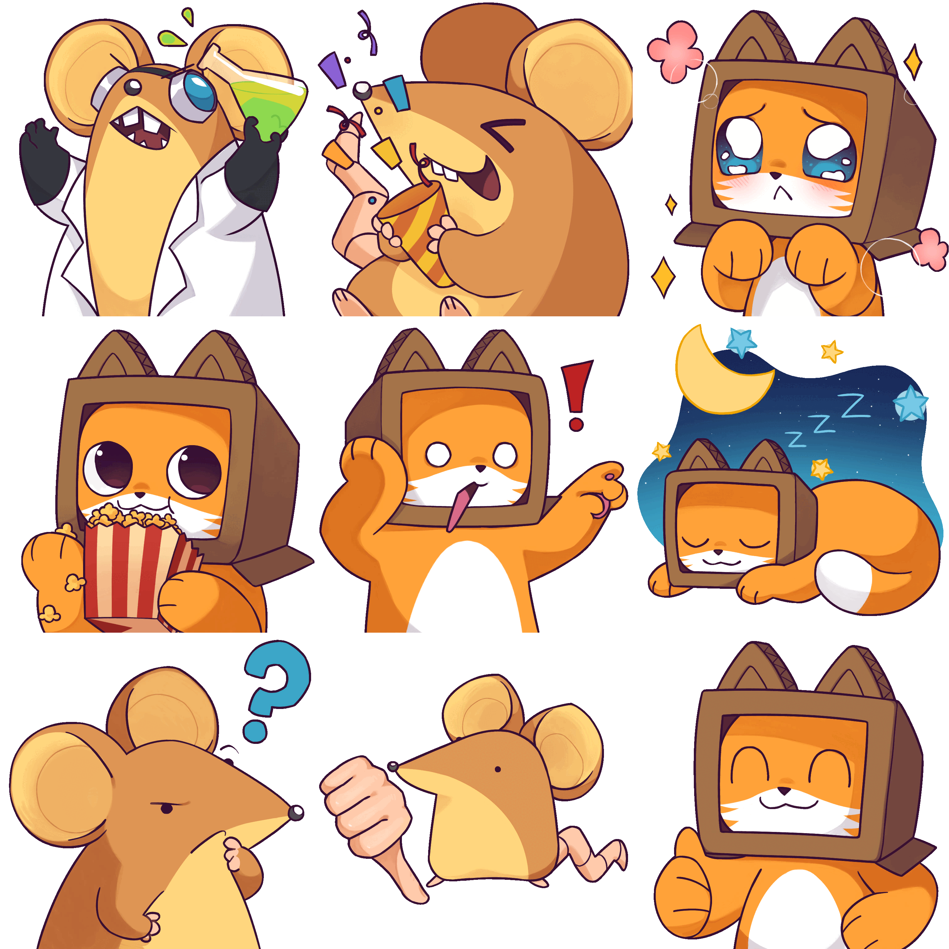 Default Stickers